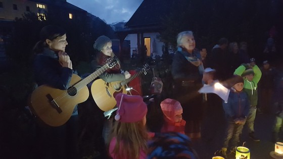 Kindergarten Altenmarkt / Pater Ulrich Diel OSB Martinfeier